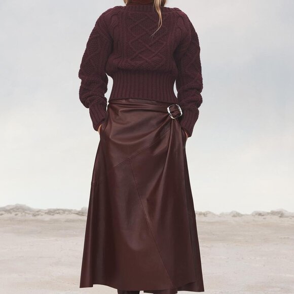 NWT ZARA 100% WOOL KNIT SWEATER S, L  2142 - Picture 8 of 8